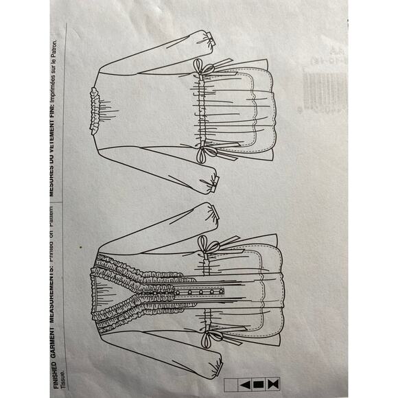 Vogue Pattern 1255 dress tunic boho - Picture 4 of 6